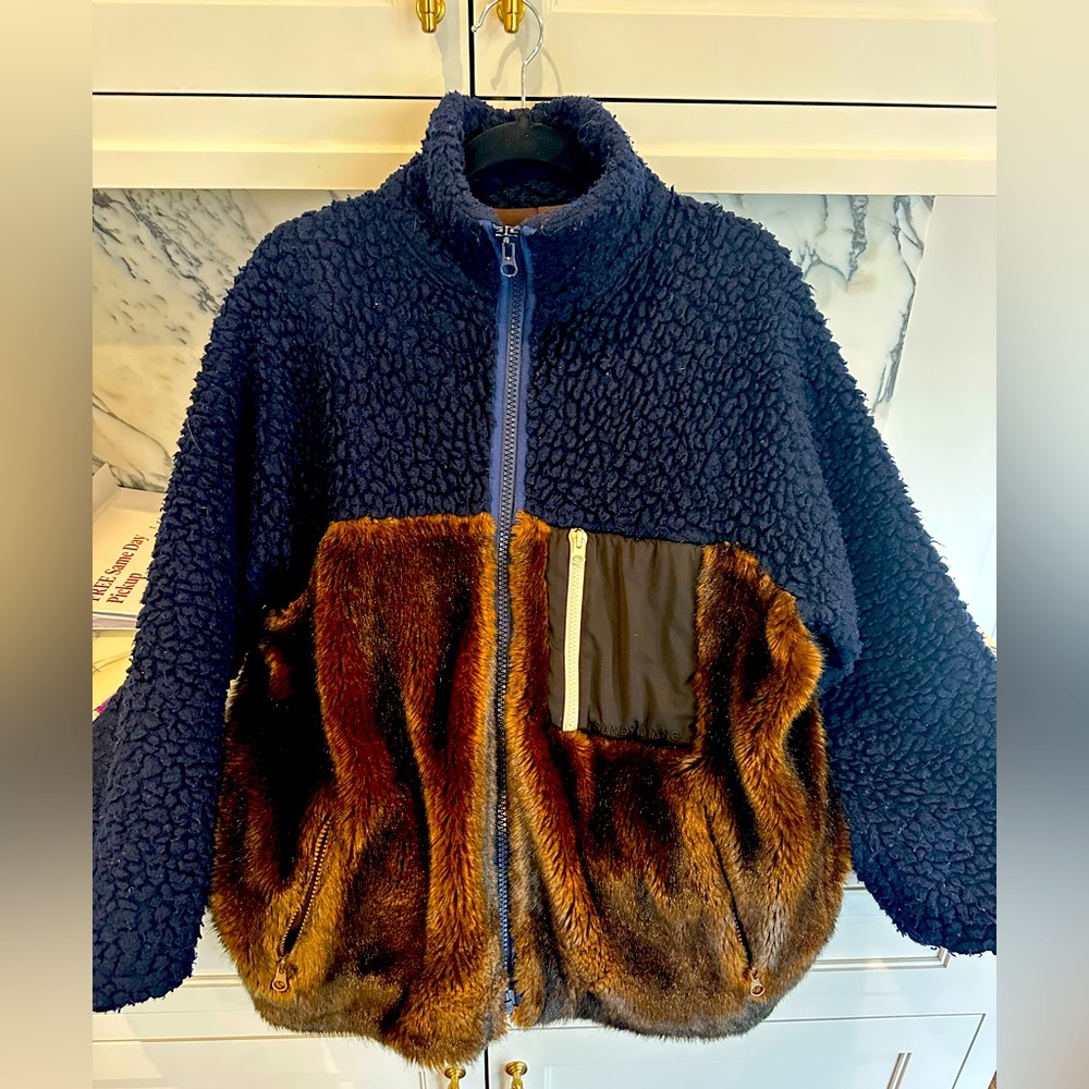 Sandy Liang Faux Fur fleece